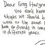 An Open Letter to Greg Hargrave