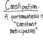 Incorrect Etymology 7: Constipation Incorrect Etymology 7: Constipation