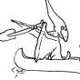 Pteranodon Canoes