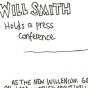 Will Smith holds a press conference