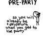 Pre-ing Pre-ing