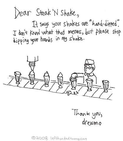 Dear Steak 'N Shake
