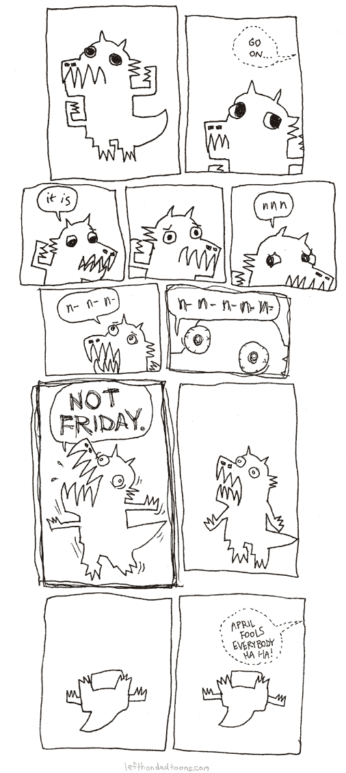 Fridaynosaur Pulls A Prank