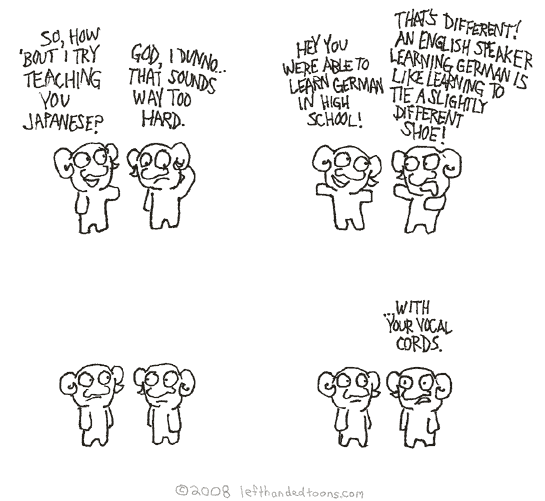 Mikva Knows Japanese | Left-Handed Toons