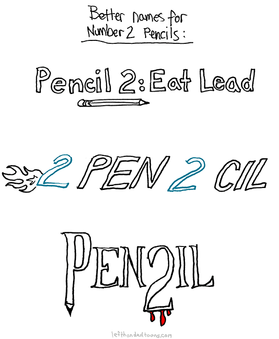 Number 2 Pencils