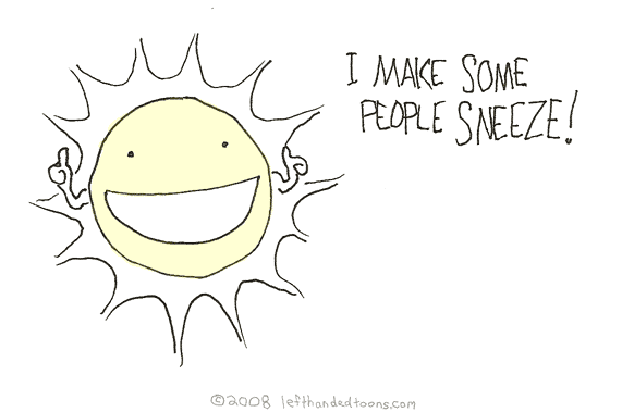 The Sun is a Jerk